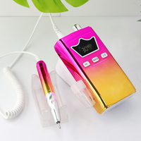 Machine à ongles électrique professionnelle avec moteur sans balais ultra-lisse, chargement USB Type-C, haute qualité, prix usine, pour salons de beauté