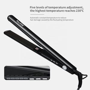 Stock 1 "professionnel Super mince corps extra longues plaques de titane fer à lisser les cheveux fer plat - Product Image 2