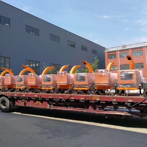 Vườn chất thải chi nhánh Shredder hiệu quả cao nghiền gỗ lâm nghiệp máy móc gỗ chipper cho vườn mulching - Product Image 5