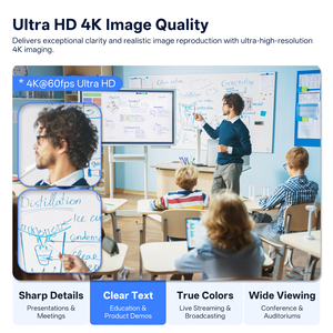 Cámara Web 4K HD en Oferta, para PC, Portátil, Escritorio, Reuniones en Línea y Transmisión en Vivo, Módulo de Cámara con Interfaz USB - Product Image 2