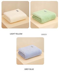 70x 140cmクラス織りピュアコットンバスタオルカスタムファクトリー大人用ホームホテルビーチギフト用 - Product Image 5