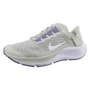 Scarpe da jogging Nike <span class=keywords><strong>Air</strong></span> <span class=keywords><strong>Zoom</strong></span> Flyease da donna di alta qualità, argento chiaro/bianco, fodera in vera pelle, rete ed EVA - 100% autentiche - Product Image 3
