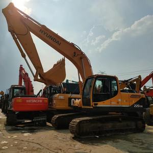 Excavadora Hyundai 220LC-7 de 22 Toneladas de Buena Calidad, Corea del Sur, Buen Precio, R220LC-9S, Excavadora Hyundai Usada en Venta a Precio Económico - Product Image 5