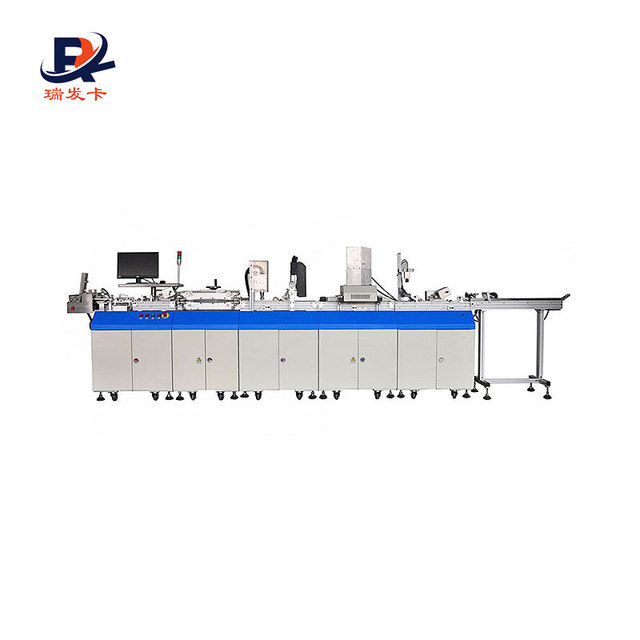 Automatic RFID Card Encoding and Code Printing Machine High Speed DOD UV Printer