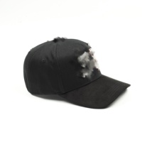 Casquette de sport de luxe doublée de satin, plaquée or rose 24 carats, strass en forme de croix, bonnet Babasa en velours personnalisé, lot de 5 avec boîte cadeau