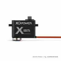Micro Servo 3KG 9g XQ-S1009F XQ-POWER 0.07s Rapide Engrenage en Aluminium Étanche Sans Noyau Mini Avion RC Vente en Gros OEM