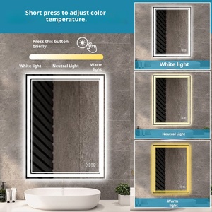 <span class=keywords><strong>Espejo</strong></span> de Baño Inteligente Moderno de Pared con Iluminación LED, Pantalla Táctil de Inducción, Rectangular, para Hotel, con Luz LED para <span class=keywords><strong>Maquillaje</strong></span> - Product Image 4