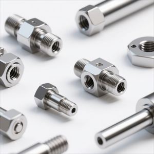 Services complets de tournage, fraisage, électroérosion à fil, perçage et brochage CNC de précision en acier inoxydable - Product Image 1