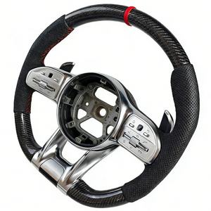Volant personnalisé pour Mercedes Benz <span class=keywords><strong>AMG</strong></span> <span class=keywords><strong>GT</strong></span> W176 W202 W212 C43 C300 E211 GLC200 - Product Image 1