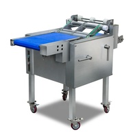 Éplucheur de poisson pangasius tilapia automatique à grande vitesse enlevant la machine à éplucher