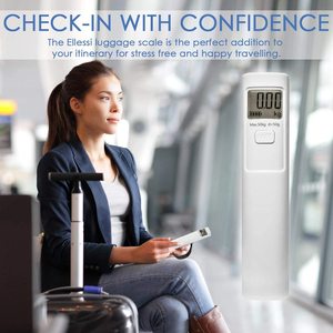 Nessuna batteria richiesta 50kg elettronico manuale portatile bilancia per bagagli per la valigia di pesatura della bilancia digitale per i viaggi - Product Image 6