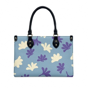 Tendencia Personalización del producto Hawaiian Pua Naupaka Imprimir Alta calidad Moda de lujo Señoras Pu Bolso Imprimir a pedido - Product Image 2