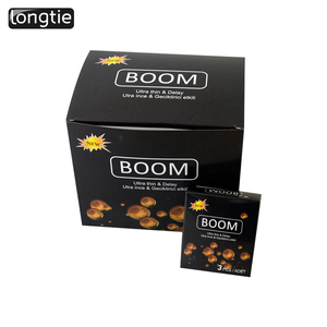 <span class=keywords><strong>Condones</strong></span> de Látex OEM de Buena Calidad en Diversos Sabores y Colores |   Empaque de Lámina Personalizado de Fábrica - Product Image 3