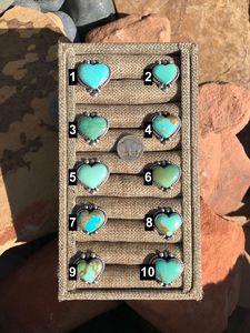 Anillos ajustables estilo bohemio Biggie Heart para mujer - Product Image 3