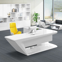 Mobilier de bureau personnalisé OEM table de bureau grand patron bureau de direction de petite classe haut de gamme