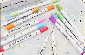 Thư Pháp Dual Tip Màu Nước Có Thể Nạp Lại Bút Vẽ Nghệ Thuật Thực - Product Image 3