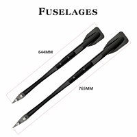 Papan Selancar Foil Karbon Fiber Unisex AXIS PNG 910 1218sqcm Downwind Foil dengan Tiang Aluminium untuk Bermain Air dan Kitesurfing