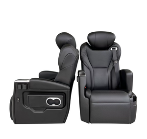 Sièges-lits personnalisés pour camping-car style rock & roll avec double accoudoir et fixations <span class=keywords><strong>ISOFix</strong></span> pour siège enfant - Product Image 5