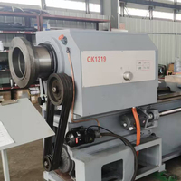 Torno CNC digital horizontal de bancada plana de alta resistencia QK1319 con sistema de control GSK, máquina automática de roscado de tubos de un solo motor