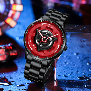 Reloj de alta gama para hombre con envío directo, reloj de cuarzo impermeable con luz nocturna, diseño anime 3D giratorio, venta al por mayor SVJ - Product Image 6
