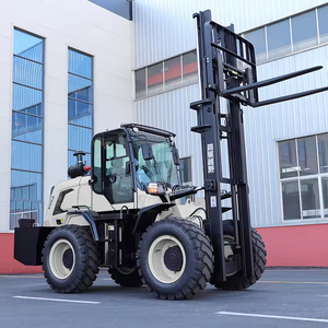 En Çok Satan 3.5 Ton 4 Çeker Dizel Forklift Hidrolik Arazi Tipi Depo Forklifti CE Onaylı - Product Image 4