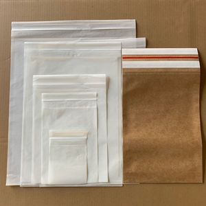<b>Biodegradable</b> Waxed <b>Paper</b> Bags Flat Bottom Envelopes Eco Friendly Packaging For Clothing And Gifts - Product Image 1