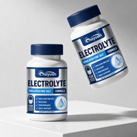 OEM Wholesale Electrolyte Salts Capsules 120 Count Bulk Supplement with Himalayan Pink Salt Private Label Distributor Supply