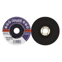Disque abrasif en oxyde d'aluminium UNICO FLEX EN12413, vente chaude, 4,5 pouces, 115x6,0x22 mm, meule pour métal