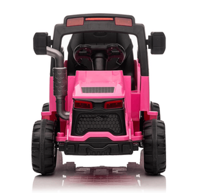Trattore Elettrico per Bambini con Rimorchio, Auto Giocattolo Telecomandata 2.4G - Product Image 5