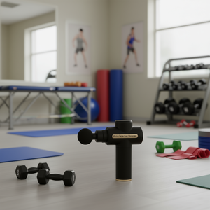 Masseur à percussion Myrva Large Gun S9094912, appareil de massage musculaire profond rechargeable pour soulager la douleur corporelle et l'exercice - Product Image 2