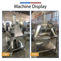 Fengxiang Elektrische Pompoen- en Fruit Snijmachine 1.3kw 220V Motor SUS304 RVS Aanpasbare Snijgroottes