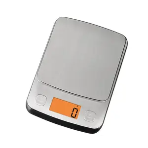Elektronik ev aletleri mutfak gıda ölçeği 3kg 5kg 10kg dijital diyet gıda tartı paslanmaz çelik Platform