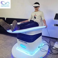 Simulador de vuelo de realidad Virtual, simulador de vuelo de realidad Virtual VR 9D, simulador de vuelo de movimiento completo