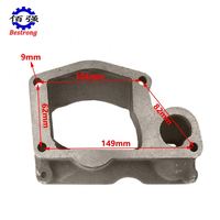 Pièces de rechange de moteur Diesel XINCHAI 490BT-42010 connecteur de pompe à eau pour machines agricoles 490BT 495BT 498BT A498BT 498BPG