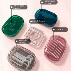 Estuche de retención de alineador de ortodoncia, caja de alineador de dientes para dentadura, organizador de pastillas de viaje portátil, caja de dentadura dental - Product Image 5