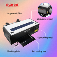 Nouvelle imprimante DTF à jet d'encre automatique de petite taille pour tête d'impression L805, 2400 DPI, encre DTF, film PET flexible, impression sur t-shirt
