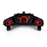 Plug and Play 12.3 Inch untuk Honda Civic 2006-2015 Virtual Cockpit Digital LCD Instrument Cluster Speedometer Layar Dashboard