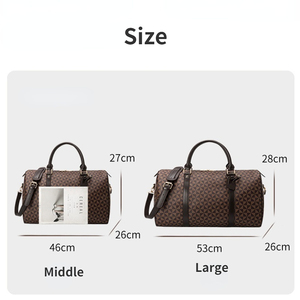 <span class=keywords><strong>Sac</strong></span> de voyage personnalisé en cuir PU imperméable pour homme, grande capacité, <span class=keywords><strong>sac</strong></span> de week-end, <span class=keywords><strong>sac</strong></span> de sport vintage, <span class=keywords><strong>sac</strong></span> de fitness, bagage - Product Image 5