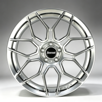 Jantes SRD personnalisées à profil profond polies 18 19 20 21 22 24 pouces 5X112 5X114.3 5X120 en alliage forgé pour BMW Audi Mercedes-Benz