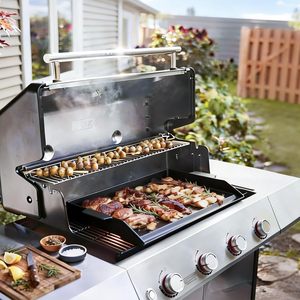 <span class=keywords><strong>Plaque</strong></span> de cuisson universelle <span class=keywords><strong>en</strong></span> <span class=keywords><strong>fonte</strong></span> <span class=keywords><strong>pour</strong></span> barbecue à gaz avec ensemble de spatules, 2 inserts de <span class=keywords><strong>plaque</strong></span> de cuisson, grande <span class=keywords><strong>plaque</strong></span> plate <span class=keywords><strong>pour</strong></span> barbecue - Product Image 4