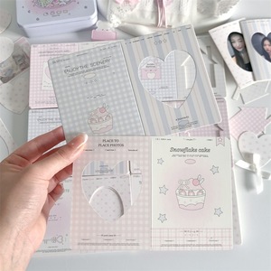 Kpop Tùy Chỉnh Hai Mặt Màu Sắc Thư Mục Ảnh DIY Tông Khung Hình Ảnh Cho Ngôi Sao Phim Hoạt Hình Cho Giấy Thủ Công Lời Chào - Product Image 5