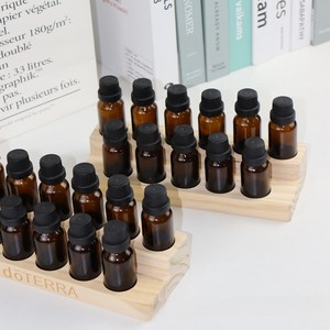Nhỏ 12-Lưới Tre Gỗ Tinh Dầu Và Gia Vị Lưu Trữ Giá Hiện Đại 15Ml Máy Tính Để Bàn Tổ Chức - Product Image 2