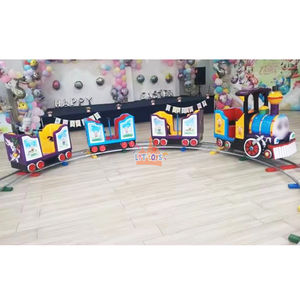 נסיעה חשמלית לילדים מותאמת אישית ברכבת פארק שעשועים מקורה ילדים רכבת חשמלית קטנה - Product Image 1