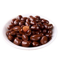 Chocolat noir au beurre de cacao pur et aux amandes, en gros, chocolat premium fourré aux noix, collation chocolatée aux noix