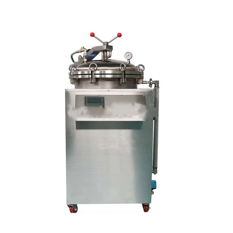 Autoclave de gran capacidad, esterilizador automático vertical para alimentos