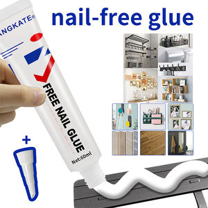 Colle à verre universelle solide sans perçage Adhésif à ongles sans clous pour carreaux muraux spéciaux Portes Fenêtres Crochets - Product Image 3