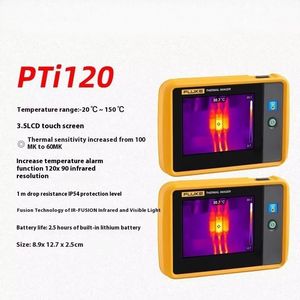 กล้องถ่ายภาพความร้อนดิจิตอล /Flopke VT06 Pti120 กล้องอินฟราเรดความละเอียดสูง 16.7 ล้านสี สำหรับตรวจสอบระบบทำความร้อนใต้พื้นและรอยรั่ว - Product Image 3