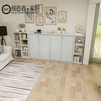 Meubles intelligents peu encombrants lit mural superposé lit escamotable horizontal mobilier de chambre à coucher pour chambre d'adolescents et d'enfants