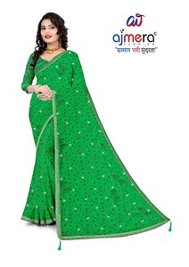 Saris élégants de créateur pour femmes, style tendance avec confort premium, séchage rapide, protection solaire, pour le bureau, le quotidien, les fêtes et les occasions festives - Product Image 3