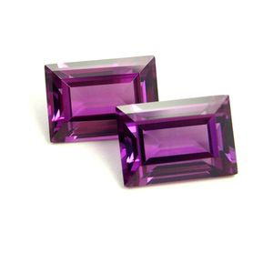 Piazza 46 #   <span class=keywords><strong>Gemma</strong></span> Sintetica di Corindone Rubino Taglio Ottagonale a Gradini <span class=keywords><strong>Pietra</strong></span> Alessandrite - Product Image 3